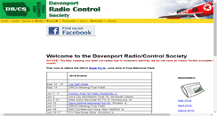 Desktop Screenshot of davenportrc.org